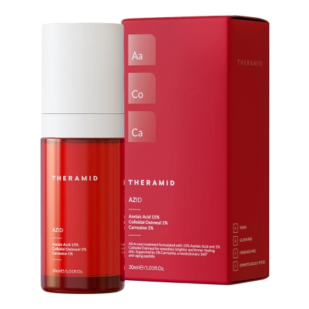 Theramid - AZID 15% Azelaic Acid Treatment - Serums-Emulsija ar 15% Azelātskābi - 30ml