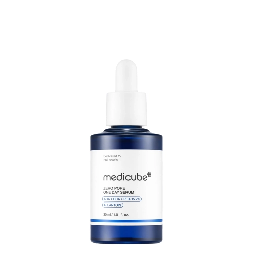 Medicube - Zero Pore One-day Serum - Skābju Serums Poru Sašaurināšanai - 30ml