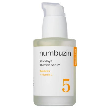 Numbuzin - No.5 Goodbye Blemish Serum - Serums ar Niacinamīdu un C Vitamīnu - 50ml