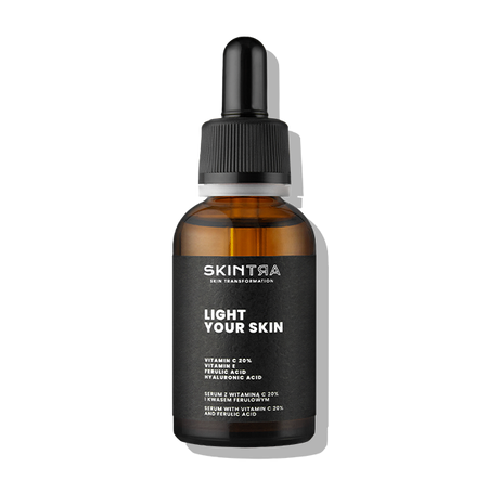 SkinTra - Light Your Skin - Serums ar 20% C Vitamīnu un Ferulīnskābi - 30ml