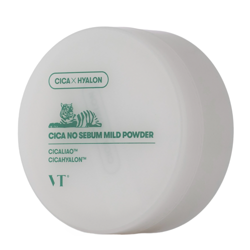 VT Cosmetics - Cica No-Sebum Mild Powder - Matējošs Sejas Pūderis - 5g