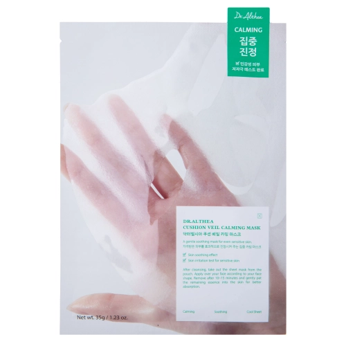 Dr. Althea - Cushion Veil Calming Mask - Nomierinoša Auduma Maska - 35g