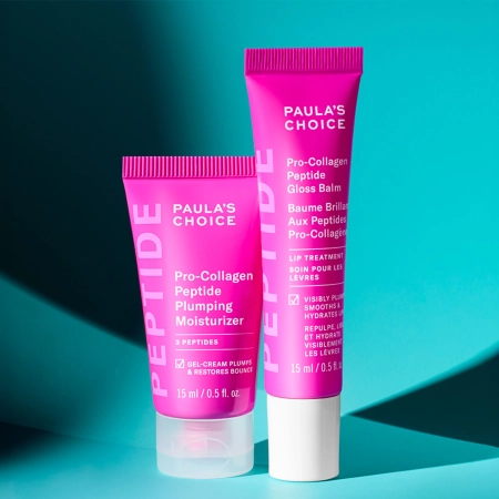 Paula's Choice - Plumping Headliners - Sejas un Lūpu Produktu Komplekts ar Peptīdiem - 15 ml + 15 ml
