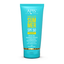 Apis - Hello Summer - Sejas Sauļošanas Krēms ar Šūnu Nektāru un SPF50 - 50ml