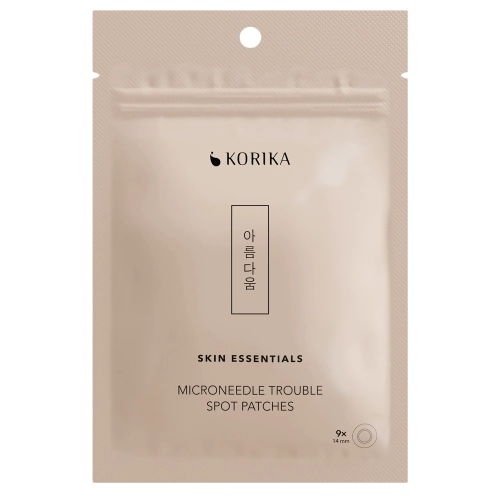KORIKA - Skin Essentials Microneedle Trouble Spot Patches - Mikroadatu Plāksteri Pret Nepilnībām - 9gab
