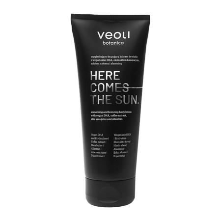 Veoli Botanica - Here Comes The Sun - Izlīdzinošs un Bronzējošs Ķermeņa Losjons - 200ml