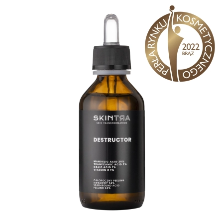 SkinTra - Destructor - Skābju Pīlings 24% Lietošanai Visu Gadu - 100ml