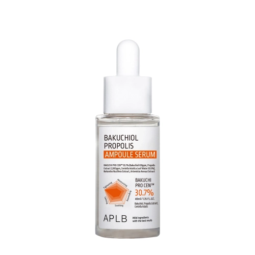 APLB - Bakuchiol Propolis Ampoule Serum - Nostiprinošs Sejas Serums - 40ml