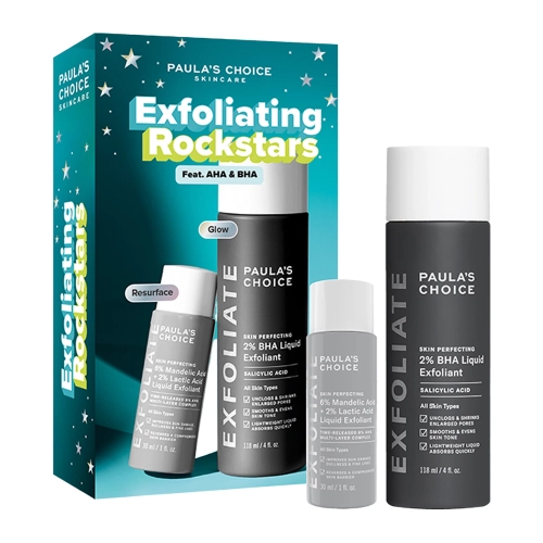 Paula's Choice - Exfoliating Rockstars - Pīlingu Komplekts - 30ml + 118ml