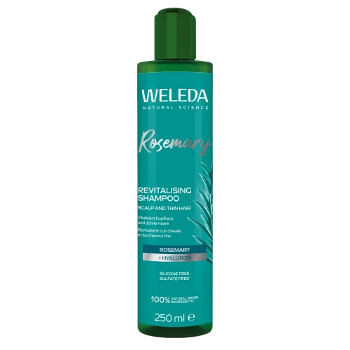 WELEDA - Rosmarin Revitalising Shampoo - Atjaunojošs Rosmarīna Šampūns - 250ml