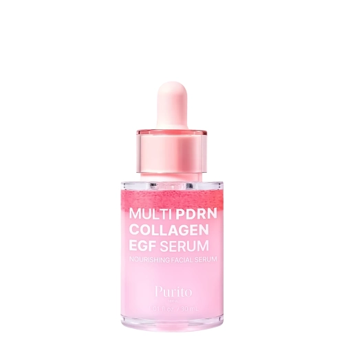 Purito Seoul - Multi PDRN Collagen EGF Serum - Barojošs Sejas Serums - 30ml