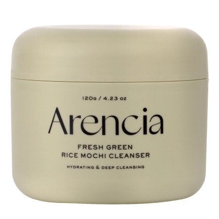 Arencia - Fresh Green Rice Mochi Cleanser - Mitrinoša un Attīroša Sejas Mazgāšanas Pasta - 120g