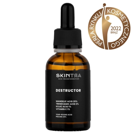 SkinTra - Destructor - Visa Gada Skābju Pīlings 24% - 30ml