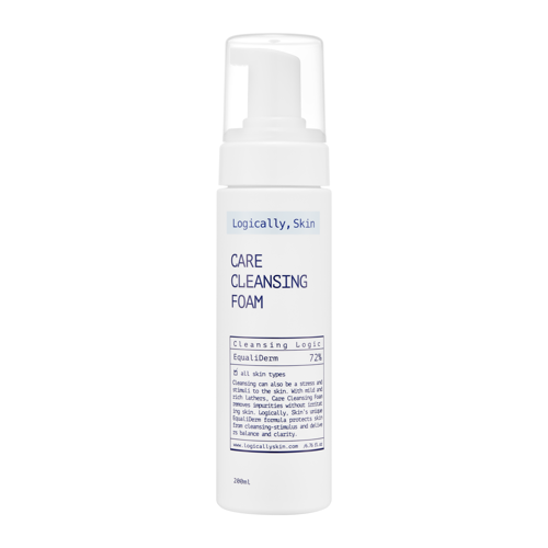 Logically, Skin - Care Cleansing Foam - Attīrošās Putas Sejai - 200 ml