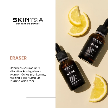SkinTra - Eraser - Pigmentāciju Mazinošs Serums ar 10% C Vitamīnu - 30ml
