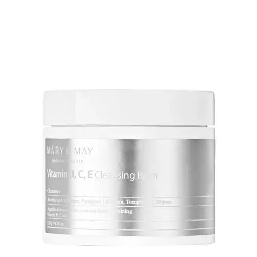 Mary&May - Vitamine B,C,E Cleansing Balm - Maigs balzams kosmētikas noņemšanai ar B, C, E vitamīniem  - 120g