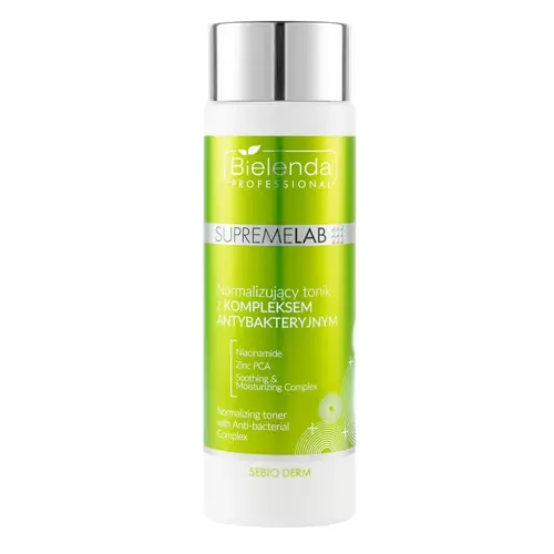 Bielenda Professional - Supremelab - Sebio Derm - Normalizing Toner with Anti-Bacterial Complex - Normalizējošs Toniks ar Antibakteriālu Kompleksu - 200ml