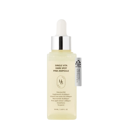 HEVEBLUE - Single Vita Dark Spot Pine-Ampoule - Pigmentāciju Izgaismojoša Ampula - 50ml