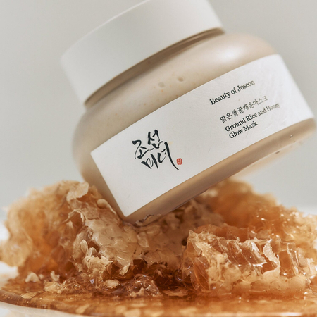 Beauty of Joseon - Ground Rice And Honey Glow Mask - Izgaismojoša Sejas Maska ar Rīsiem un Medu - 150ml