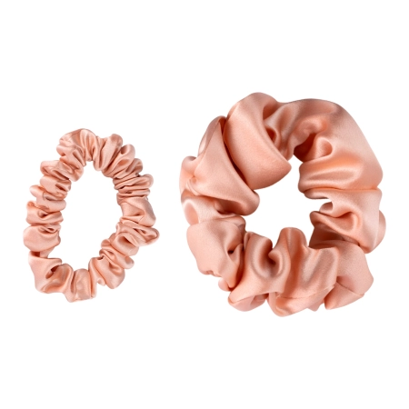 Cosibella Accessories - Zīda Matu Gumiju Komplekts - Peachy Pink
