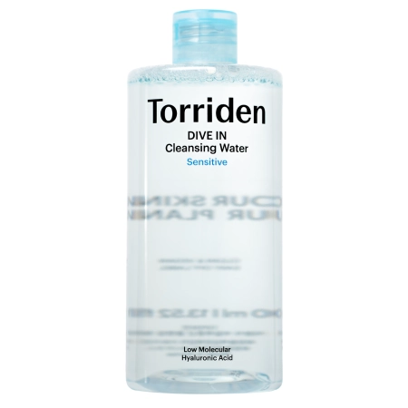 Torriden - Dive In - Low Molecular Hyaluronic Acid Cleansing Water - Mitrinošais Micelārais Ūdens - 400ml