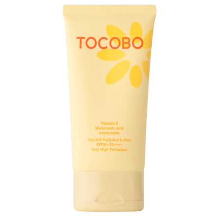 Tocobo - Vita Soft Daily Sun Lotion SPF50+ PA++++ - Viegls Saules Aizsargkrēms Sejai - 150ml
