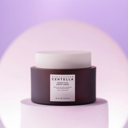 SKIN1004 - Madagascar Centella Probio-Cica Enrich Cream - Barojošs Krēms ar Probiotikām - 50ml