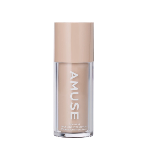 Amuse - Dew Wear Foundation SPF50 PA++++ - Tonālais Krēms ar Gela Konsistenci - 03 Honey - 35ml