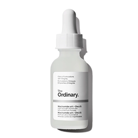 The Ordinary - Niacinamide 10% + Zinc 1% - Serums ar B3 Vitamīnu un Cinku - 30ml