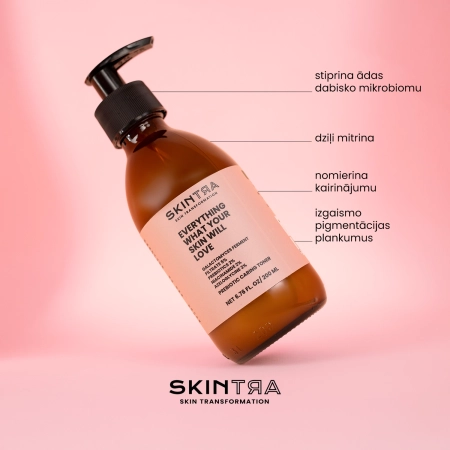 SkinTra - Everything What Your Skin Will Love - Prebiotisks Toniks - 200ml