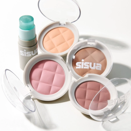 Unleashia - Sisua Butter Waffle Dough Blusher - Samtains Vaigu Sārtums - 2 Apricot Sherbet - 8g