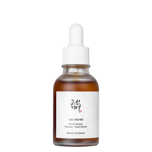 Beauty of Joseon - Ginseng + Snail Mucin Serum - Atjaunojošs Sejas Serums ar Žeņšeņu - 60ml