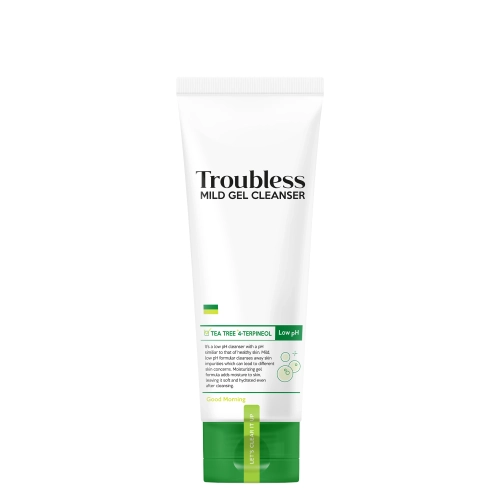 Troubless - Mild Gel Cleanser - Maiga Sejas Mazgāšanas Želeja - 120ml