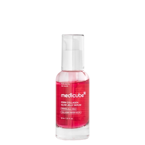 Medicube - PDRN Collagen Glow Jely Serum - Nostiprinošs Želejveida Serums Sejai - 30ml