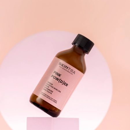 SkinTra - Pink Pow(d)er - Daudzfunkcionāls Attīrošs Pulveris ar Enzīmiem un Māliem - 40g
