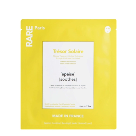 Rare Paris - Trésor Solaire Box - Nomierinošu Audumu Masku Komplekts - 5x23ml