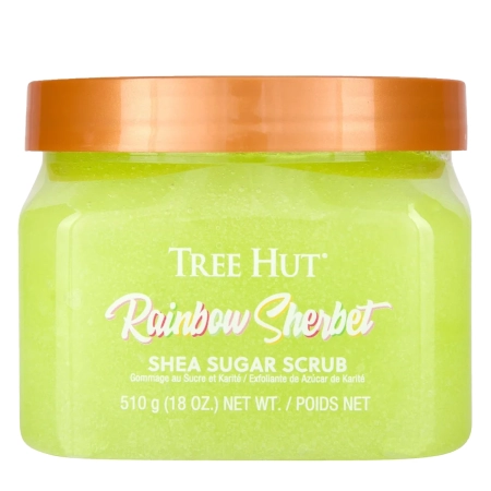 Tree Hut - Shea Sugar Scrub Rainbow Sherbet - Cukura Skrubis Ķermenim Varavīksnes Šerbets - 510g