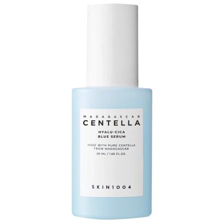 SKIN1004 - Madagascar Centella Hyalu-Cica Blue Serum - Serums ar Hialuronskābi un Āzijas Centellu - 50ml