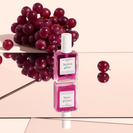 Manucurist - Active - Active Glow - Kopjoša Laka 2in1 - Grape - 15ml