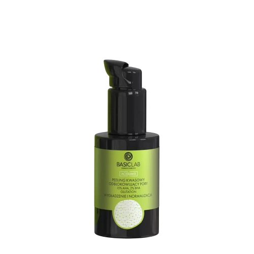 BasicLab - Izlīdzināšana un Normalizēšana - Poru Atbloķējošs Skābju Pīlings ar 15% AHA, 2% BHA - 30ml