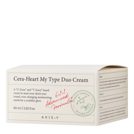 Axis-y - Cera - Heart My Type Duo Cream - Mitrinošs Sejas Krēms - 60ml