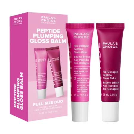 Paula's Choice - Peptide Plumping Gloss Balm Duo - Limitēts Lūpu Balzamu Komplekts
