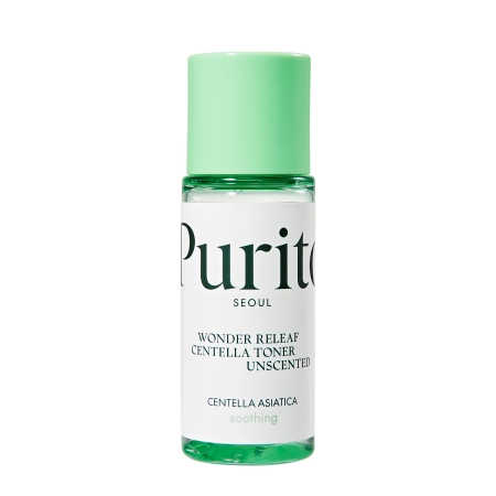 Purito Seoul - Wonder Releaf Centella Mini Kit Unscented - Nomierinošu produktu komplekts bez smaržas