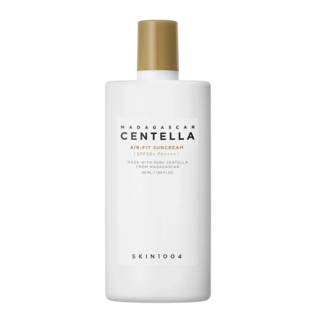 SKIN1004 - Madagascar Centella Air-Fit Suncream Plus SPF50+/PA++++ - Viegls Saules Krēms - 50ml