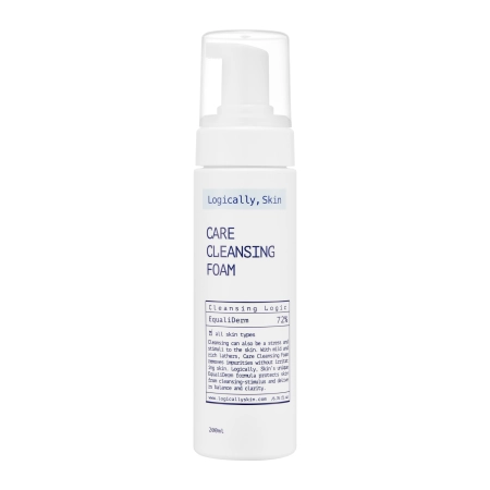 Logically, Skin - Care Cleansing Foam - Attīrošās Putas Sejai - 200 ml