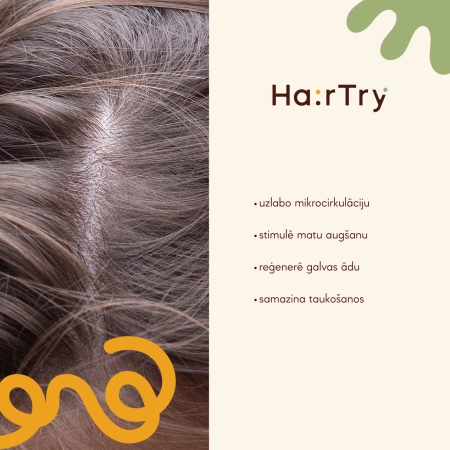 HairTry - Marry Rosemary - Rozmarīna Ūdens Galvas Ādai ar Vitamīniem - 100ml