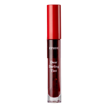 Etude House - Dear Darling Water Gel - Ūdeņaina Gelveida Lūpu Tinte - #OR204 Cherry Red - 5g