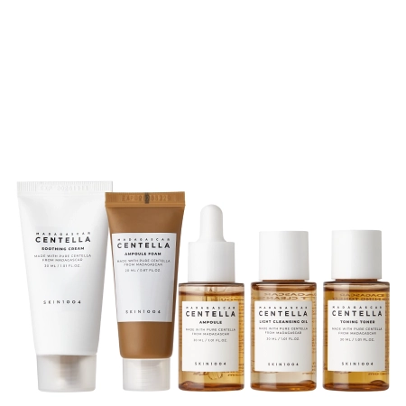 SKIN1004 - Madagascar Centella Travel Kit - Ceļojumu kosmētikas komplekts ar asijas centellu (Centella Asiatica)