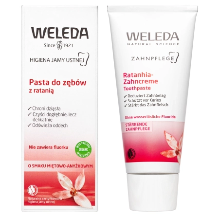 WELEDA - Ratānijas Zobu Pasta - 75ml