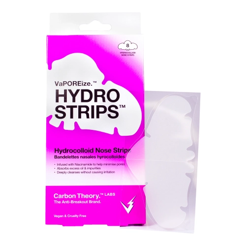 Carbon Theory - VaPOREise Hydro Strips - Plāksteri Pret Melniem Punktiņiem - 8gab